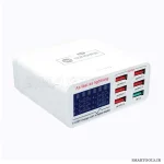 تستر 6 پورت شارژر و جریان سانشاین SUNSHINE SS-304Q